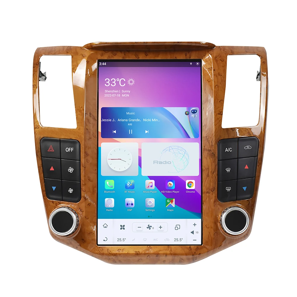 

For Hot Sell 11.8inch Lexus RX RX300 RX330 RX350 2003 - 2009 Car IPS Screen Car Stereo Player Android Radio Wireless GPS