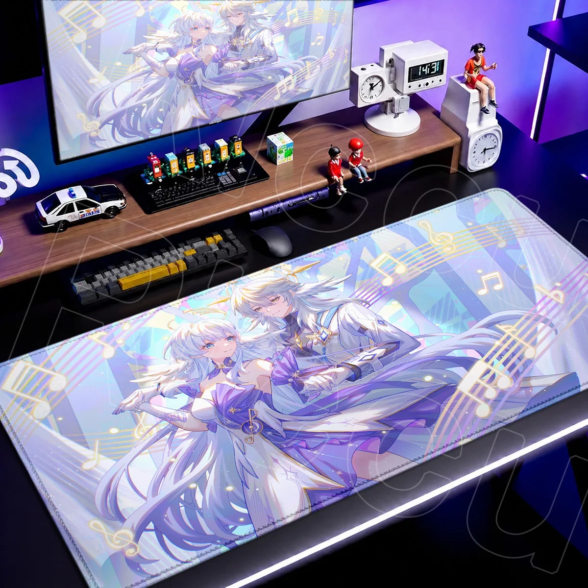 HD-Druck Computer E-Sport Gaming-Tischunterlage Büro-Schrankteppich PC-Gummi-Zubehör Sunday Honkai Star Rail HSR Mauspads – Detail 12