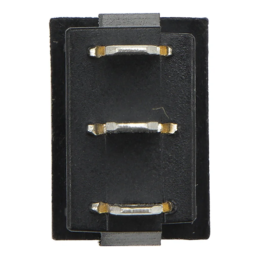 10pcs / lot KCD1-103 perforate 19 x 13 mm 3 pin ON - OFF - ON boat rocker switch power switch with black / white color
