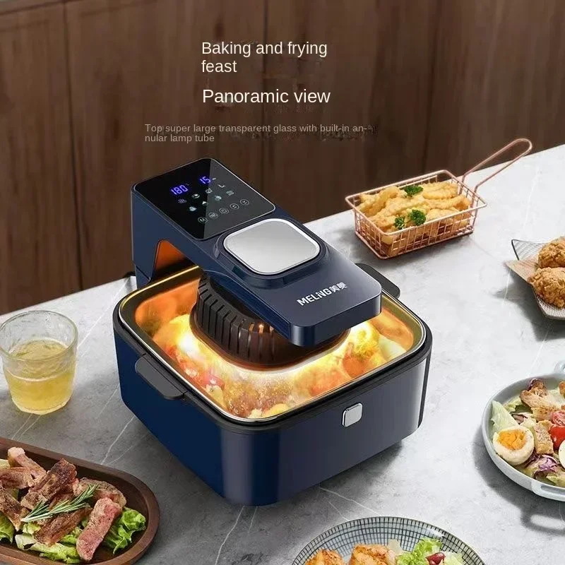 Meiling-freidora de aire automática para el hogar, sartén eléctrica, horno microondas, máquina multifuncional integrada, patatas fritas, nuevo