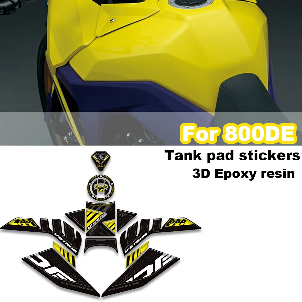 

NEW 2023 V-STROM 800DE Motorcycle Accessories 3D Epoxy Protection Sticker Decal For Suzuki V-STROM 800DE Vstrom 800 DE 2025