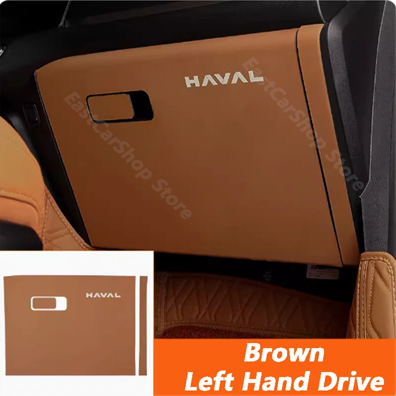 

For Great Wall Haval H5 2023 2024 Co-pilot Anti-kick Pad Anti-dirty Pad Mat Cover Storage Box Leather Protector Accessories