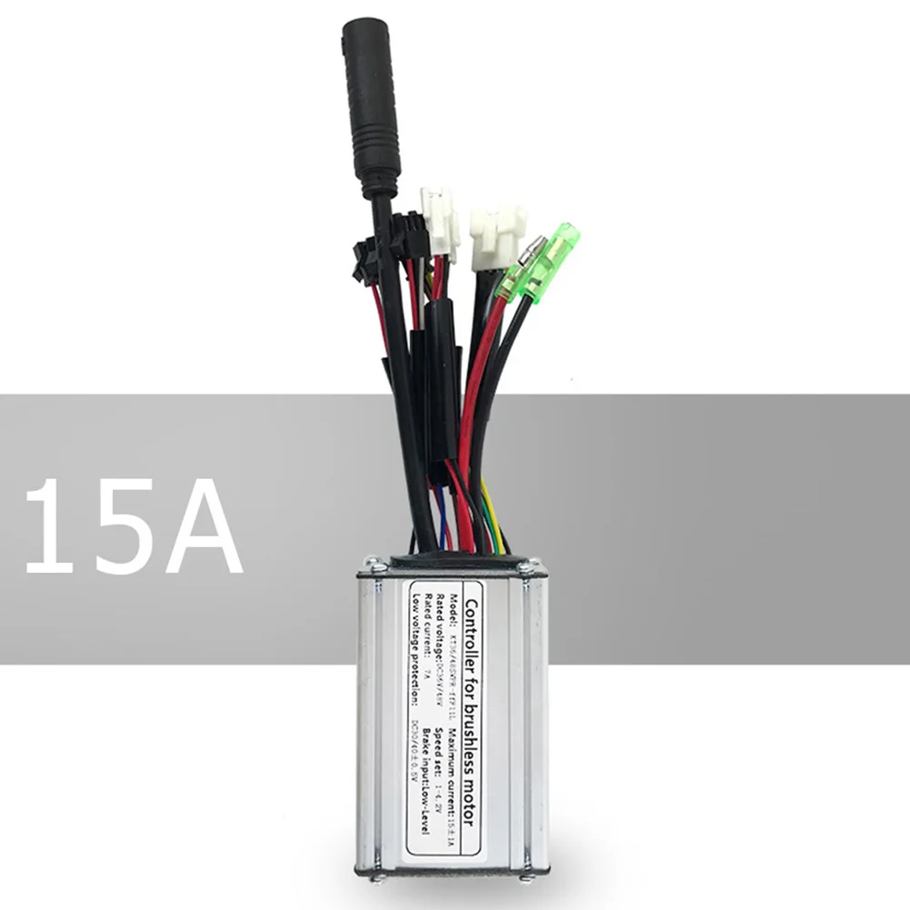 

For Electric Bikes Ebikes Controller Compact Ebike Controller Accessory Aluminum And Plastic Material Low Voltage Protection