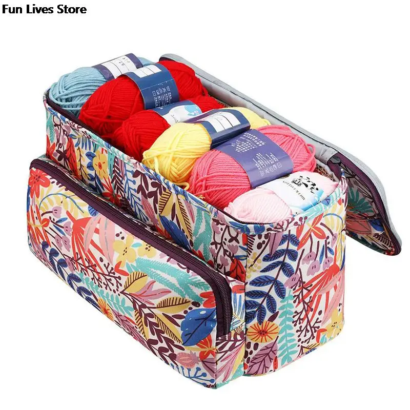 Leaves Printing Storage Bags Large Capacity Cosmetic Bag Women Organizer Shoulder Totes Multifunction Makeup Organizers Handbags