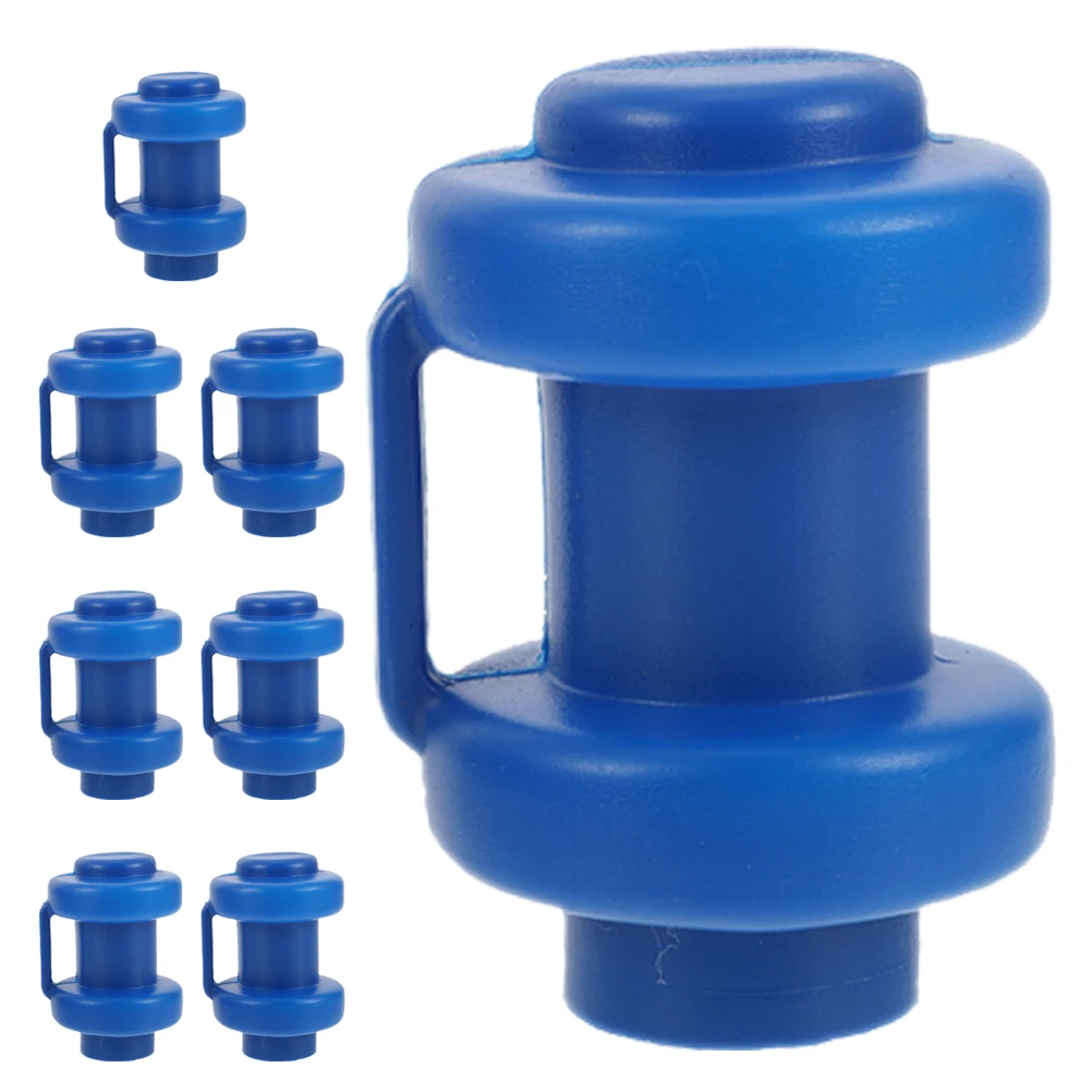 

8Pcs Professional Trampoline Pole Caps Durable Plastic Rod Covers Replacement Parts for Trampoline Safety Net Fixing Accessories