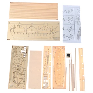 نموذج قارب شراعي خشبي من Halcon ، طقم DIY ، تجميع السفن ، هدية الديكور ، 1:100 أفضل 8 نماذج بالحجم الطبيعي للسفن للمبيعات للتجميع - رقم 7