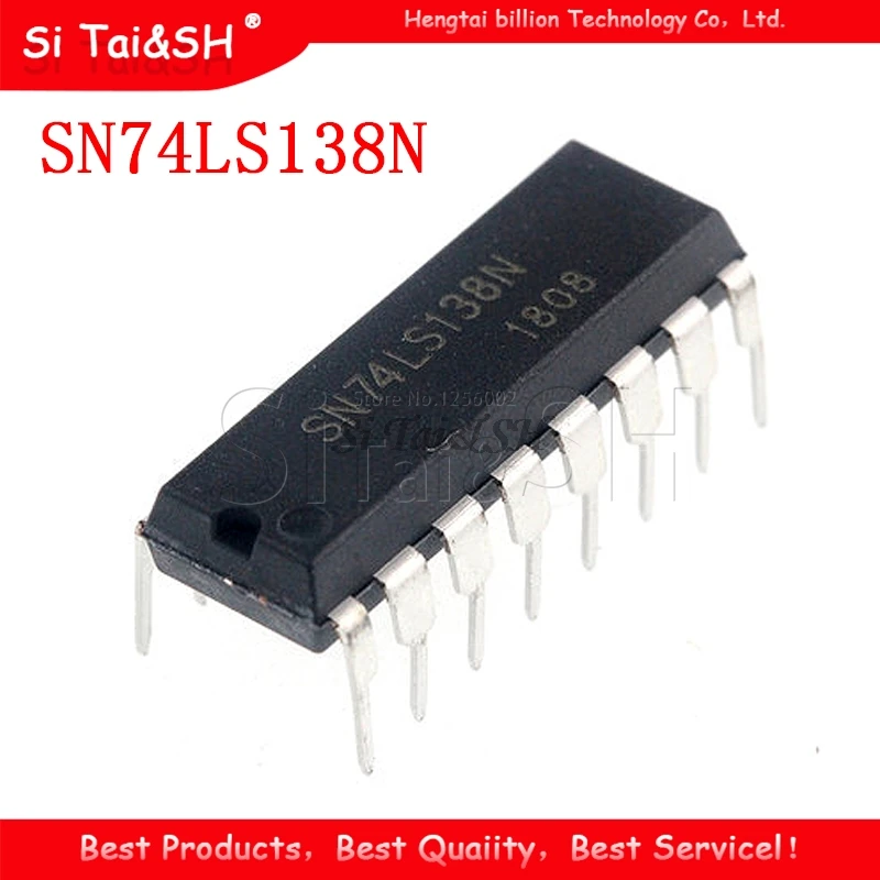 

10pcs SN74LS138N 74LS138 SN74LS138 74LS138N HD74LS138P Waterproof shell