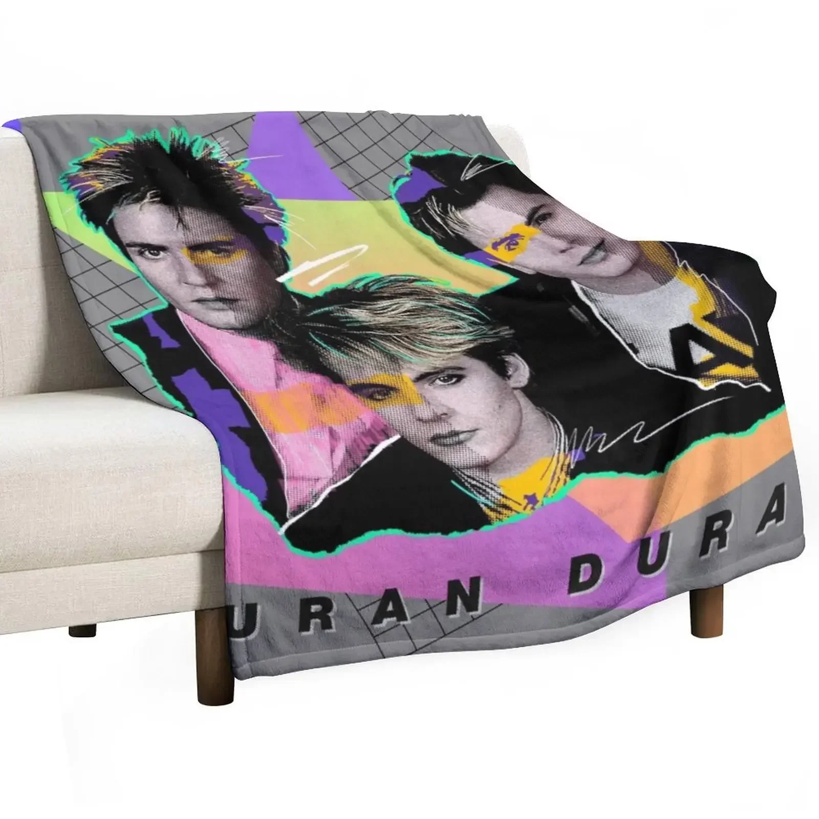 

DURAN X2 80S STYLE COLORS Throw Blanket Tourist Thins Sofa Quilt bed plaid Blankets