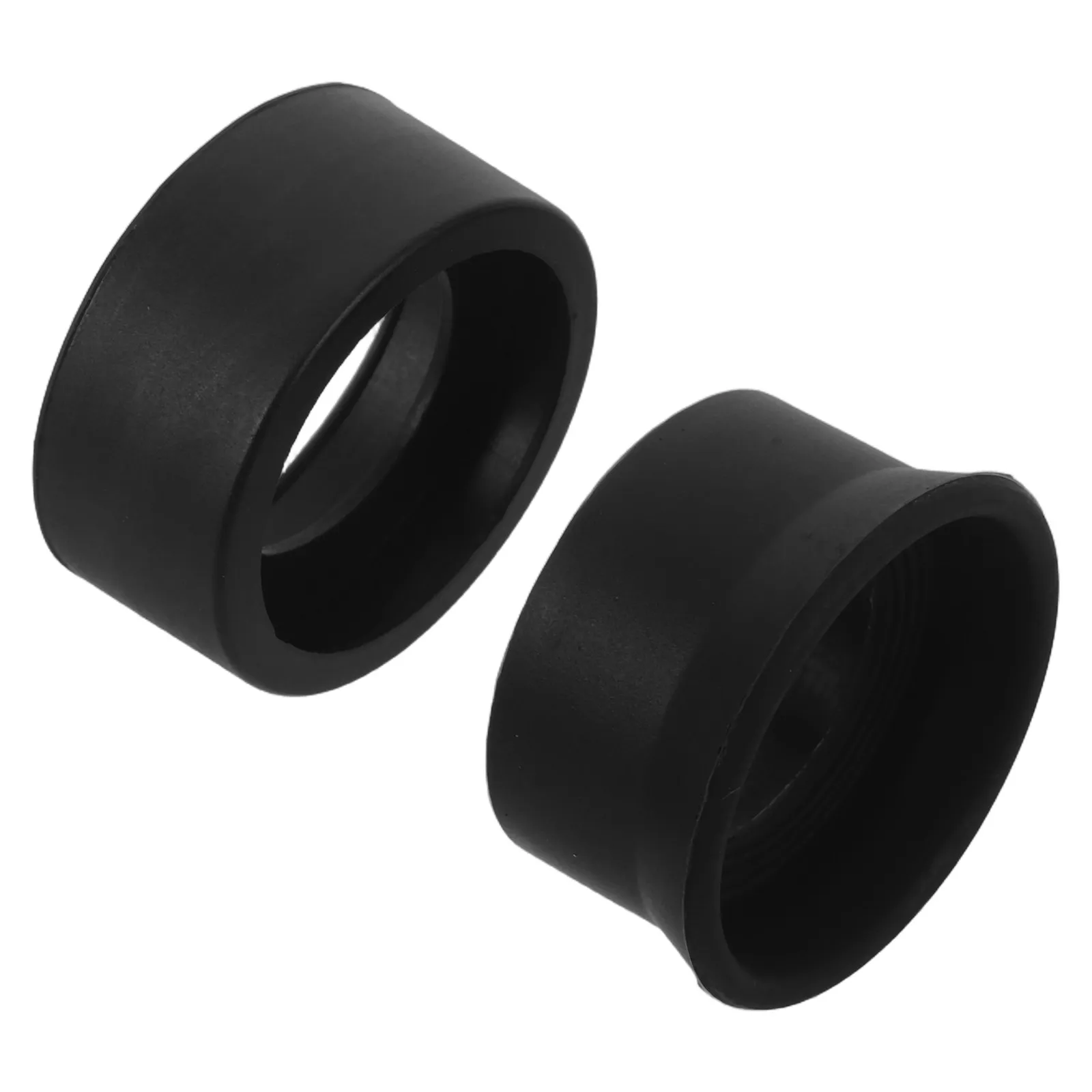 2Pairs Microscope Rubber Eyepiece Covers Scope Eye Cup For School Science Lab Cups Sleeve Caps Protective Guards