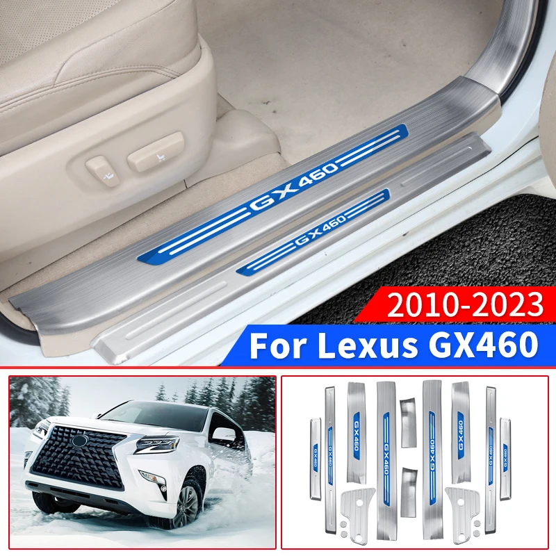 

For 2010-2023 Lexus GX 460 400 GX460 GX400 Interior Modification Accessories Pedal Threshold Protection body kit 2021 2020 2019