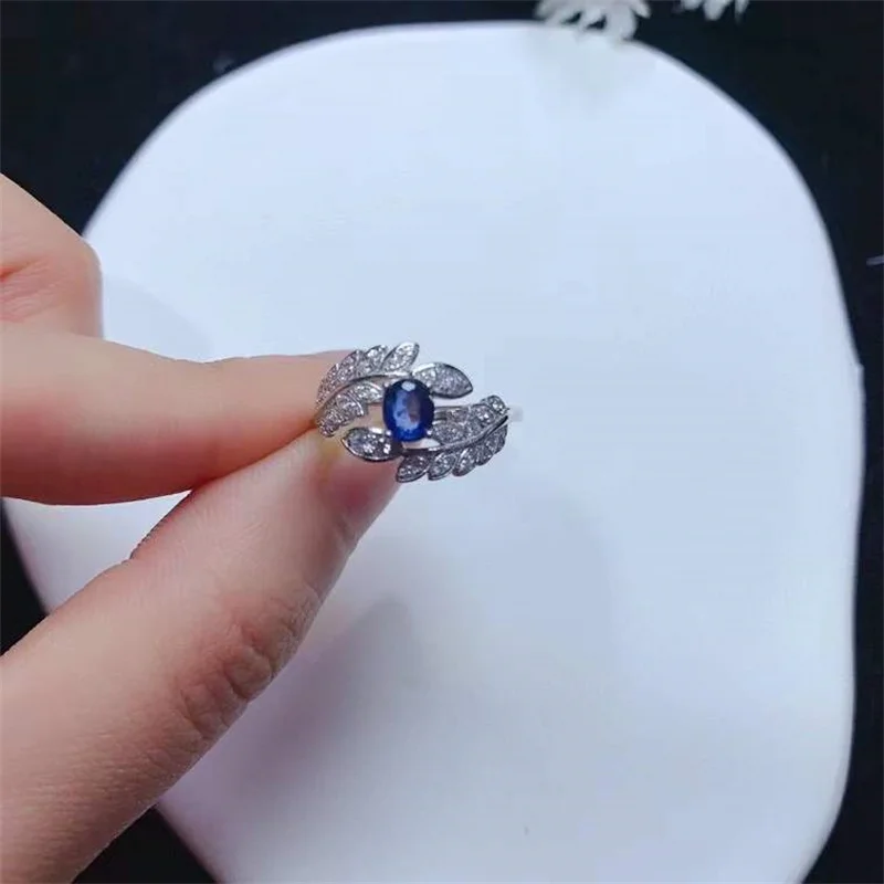 

Аутентичное стерлинговое серебро 925 пробы, натуральное элегантное обручальное кольцо с горячим танзанитом для женщин, рождественский подарок с сертификатом