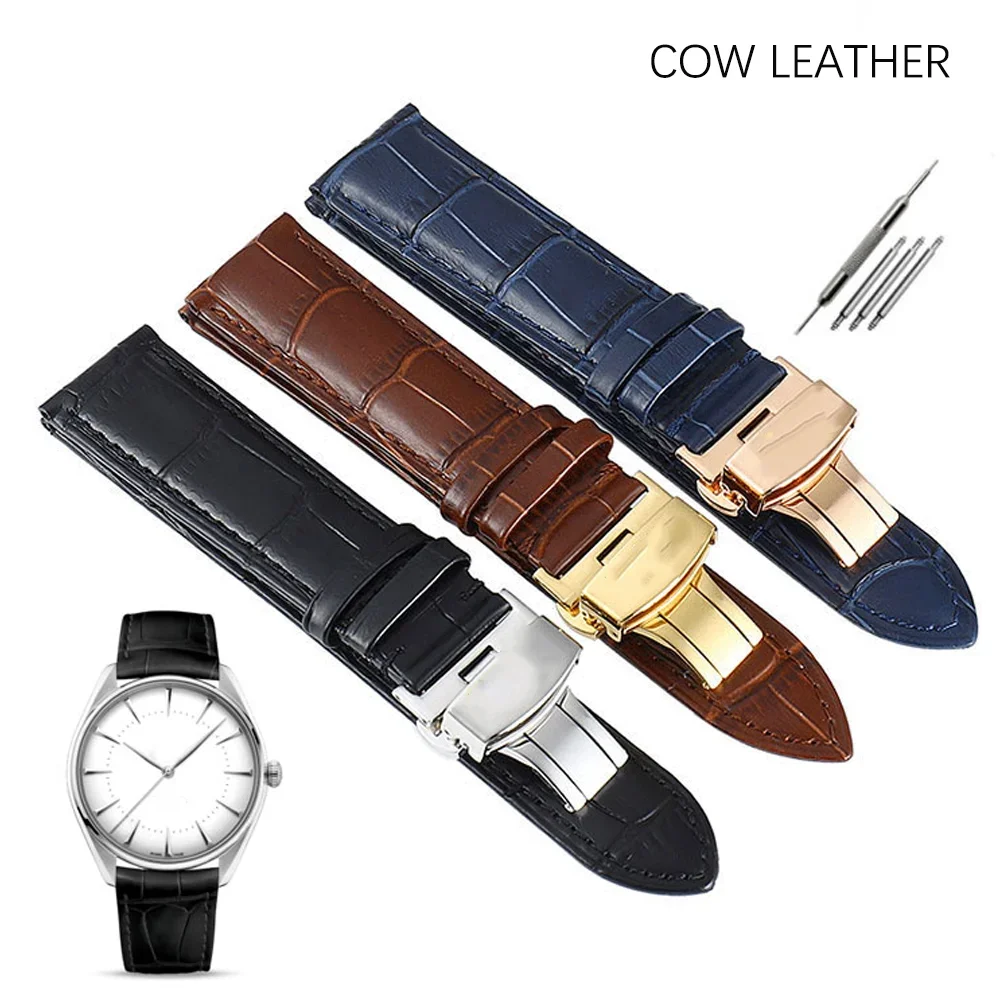 

And Trendy Versatility To Choose From For Omega Strap In Genuine Leather Men's And Women's Red Watch Multiple Color Styles