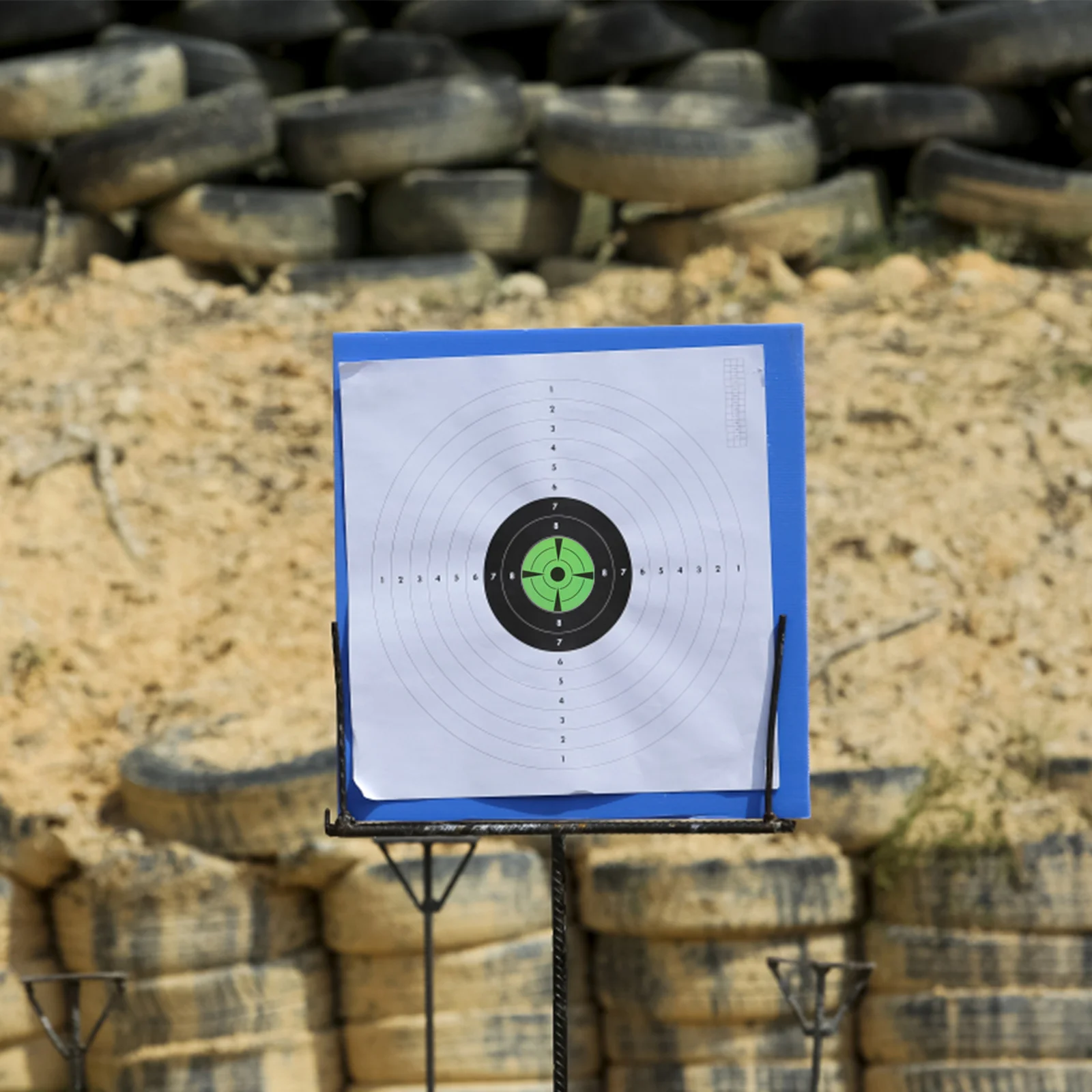 

125Pcs Round Fluorescent Stickers Aiming Targets Adhesive Backing Indoor Outdoor Splatter Pasters Sticker