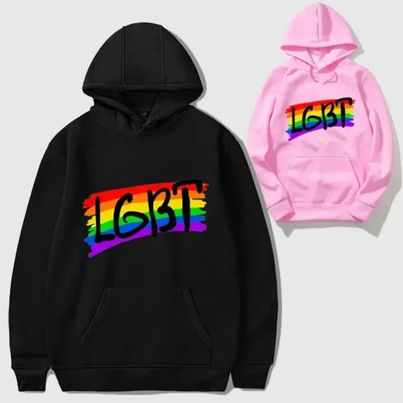 

Men/women Fashion LGBT Letter Print Hoodie Lesbians Bisexuals Gays Long Sleeve Hoodie