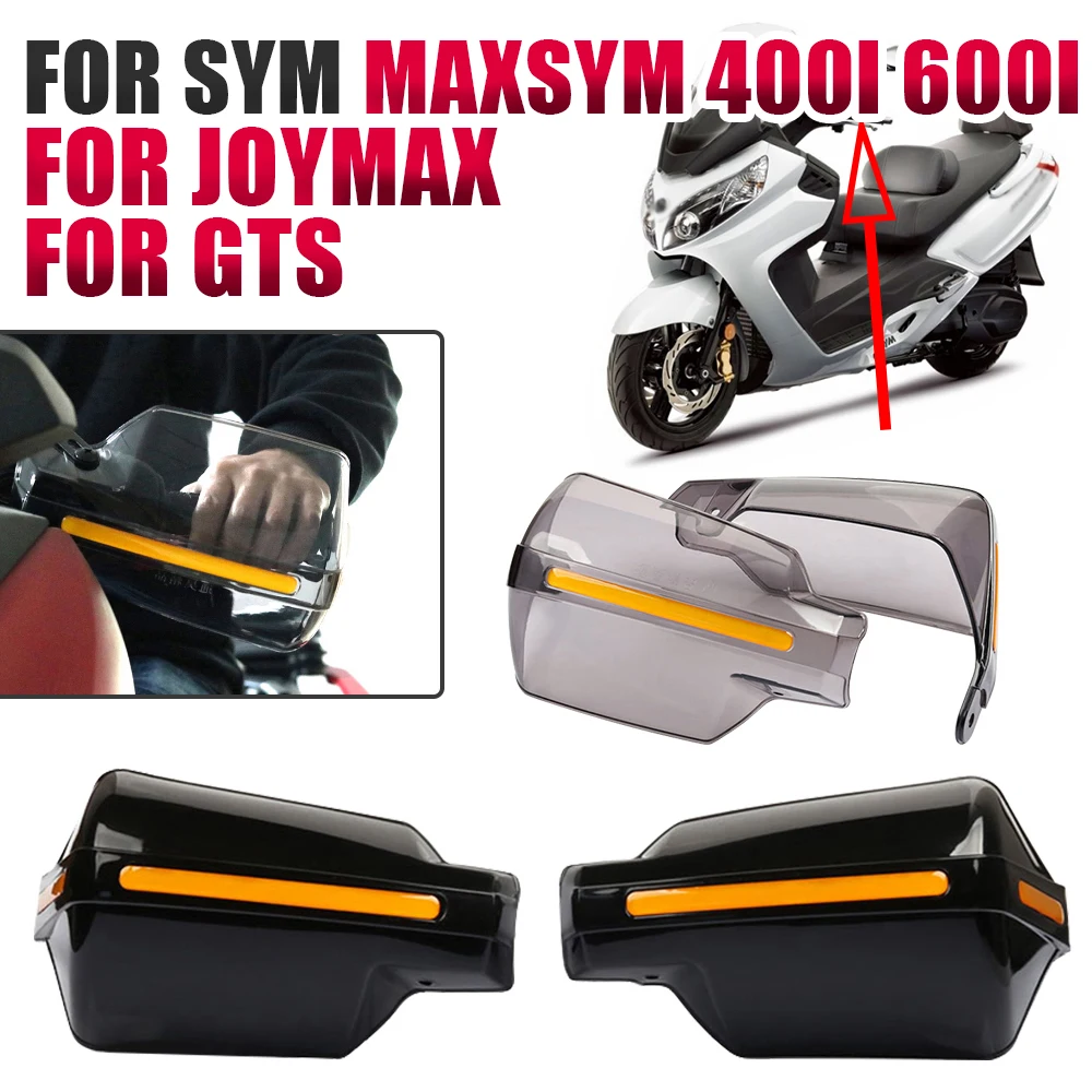 Pare-brise de moto pour SYM, protège-mains, pare-vent, accessoires de moto, Prévention SYM 400i 400 600i Pomermax Z 300i 300 GTS 250 250i