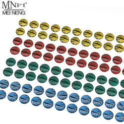 MNFT 100 Stuks 3D Vissen Ogen Vliegaas Lokken Maken Materiaal voor Zoutwater, 6mm/8mm/10mm/12mm