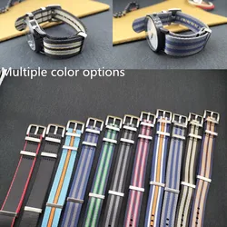 Strap High quality nylon watch strap bracelet washable replacement strap 22mm 20mm 24mm 18mm