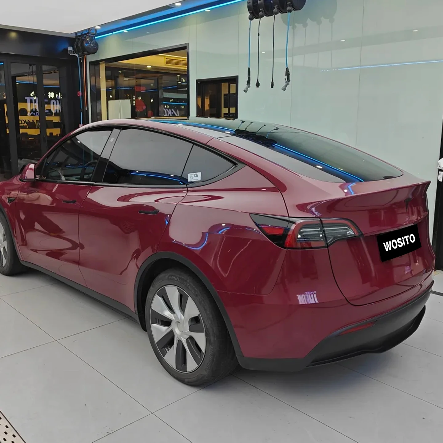 Ankela Red PET Automotive Color Film Anti UV Waterproof Car Bag - Factory Direct Sales of Automotive Vinyl