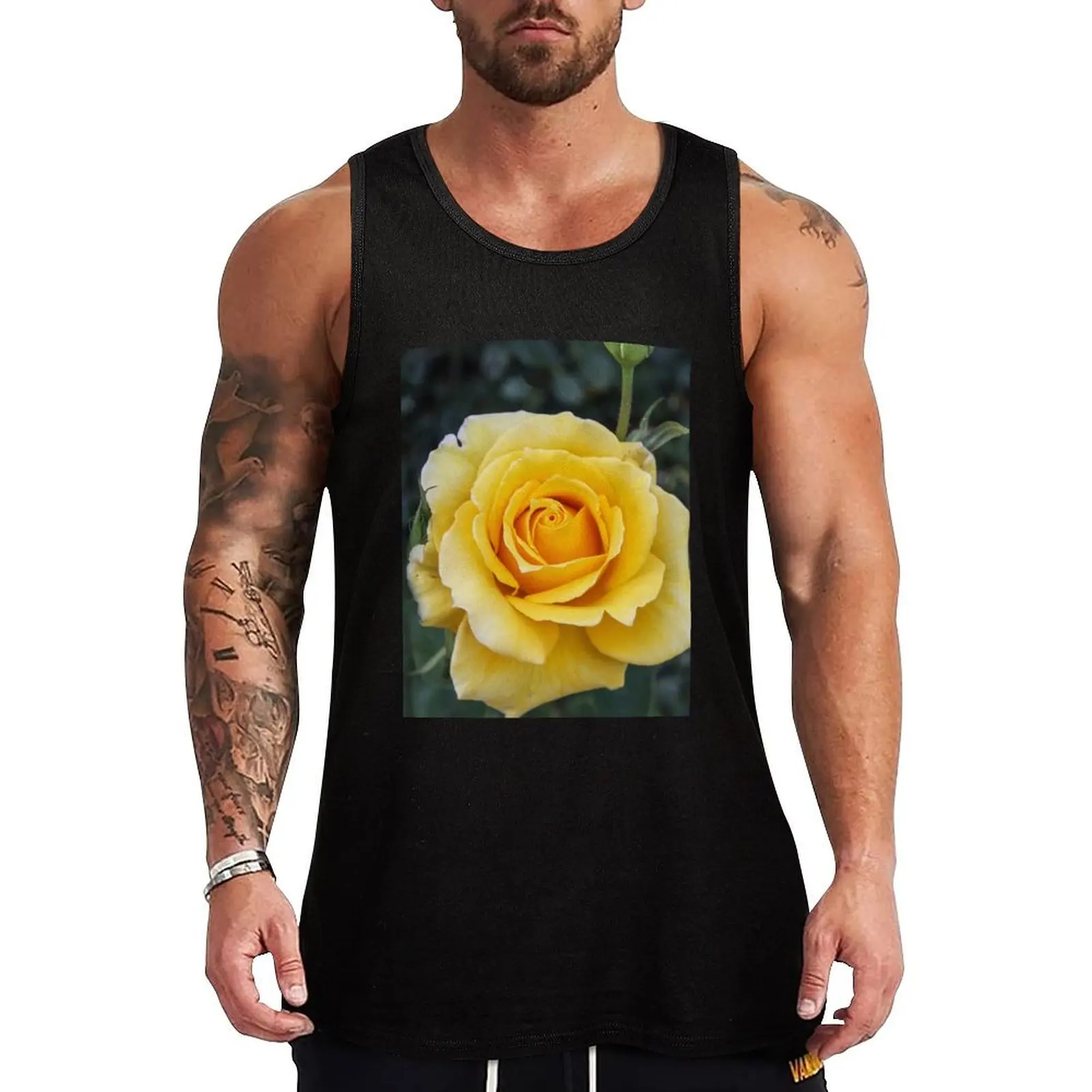 

Yellow Rose of Texas Tank Top Essential Tank Top Cotton Casual Sleeveless Undershirt