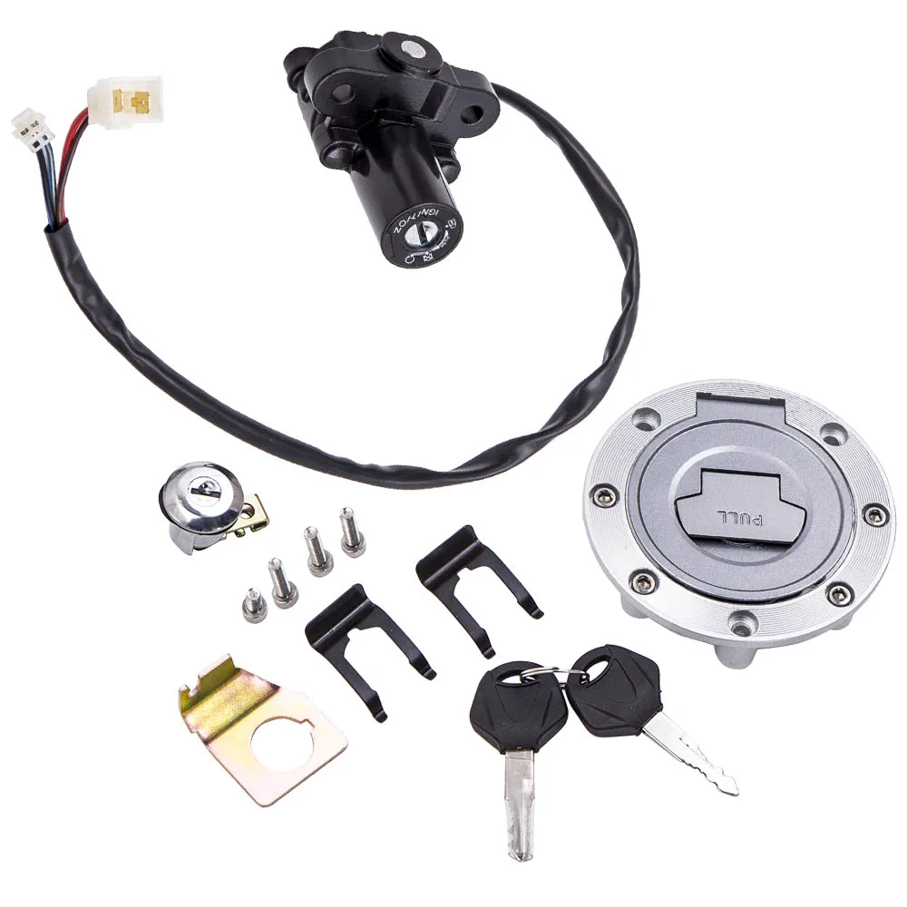 

Fuel Gas Cap Ignition Switch Seat Lock Key Set for Yamaha YZF R1 R6 1992-2012