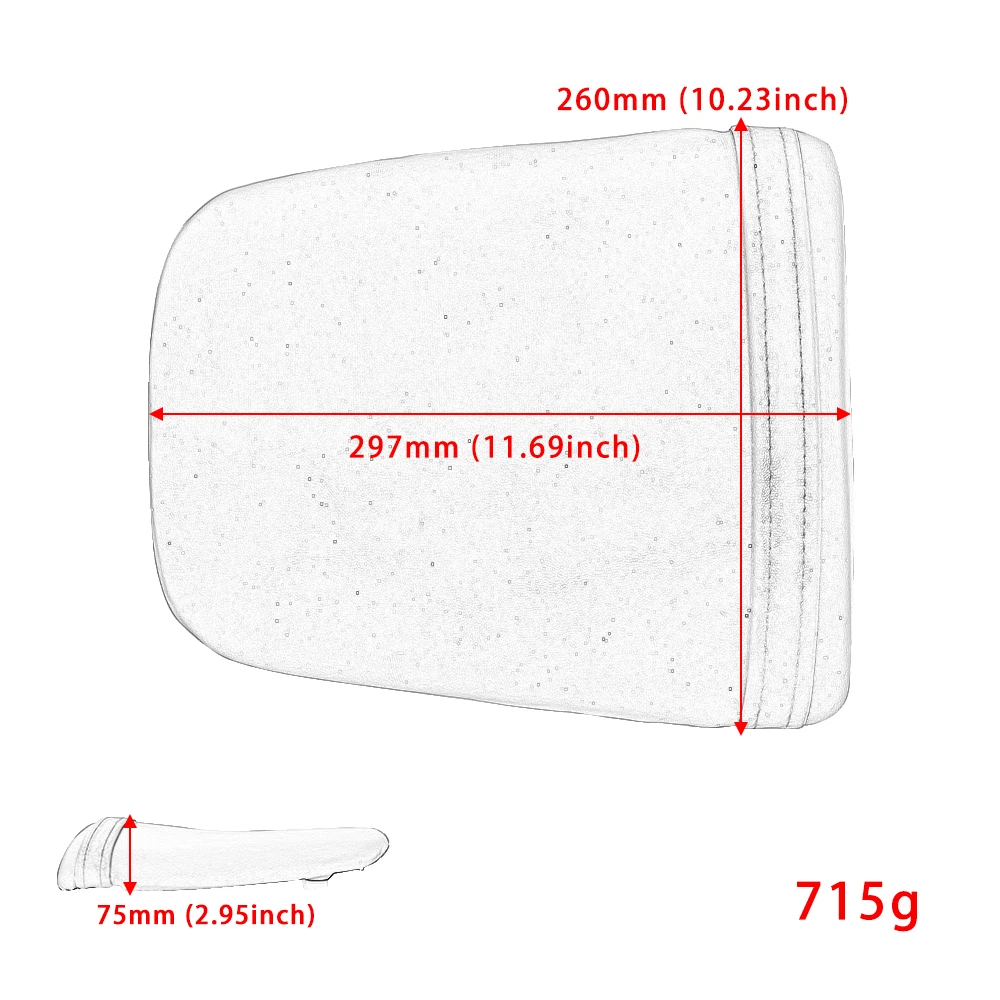 Motorcycle For Honda CBR600RR 2003 2004 2005 2006 Passenger Seat Rear Seat Assy Pillion CBR 600RR PC37 Seat Cushion view 6