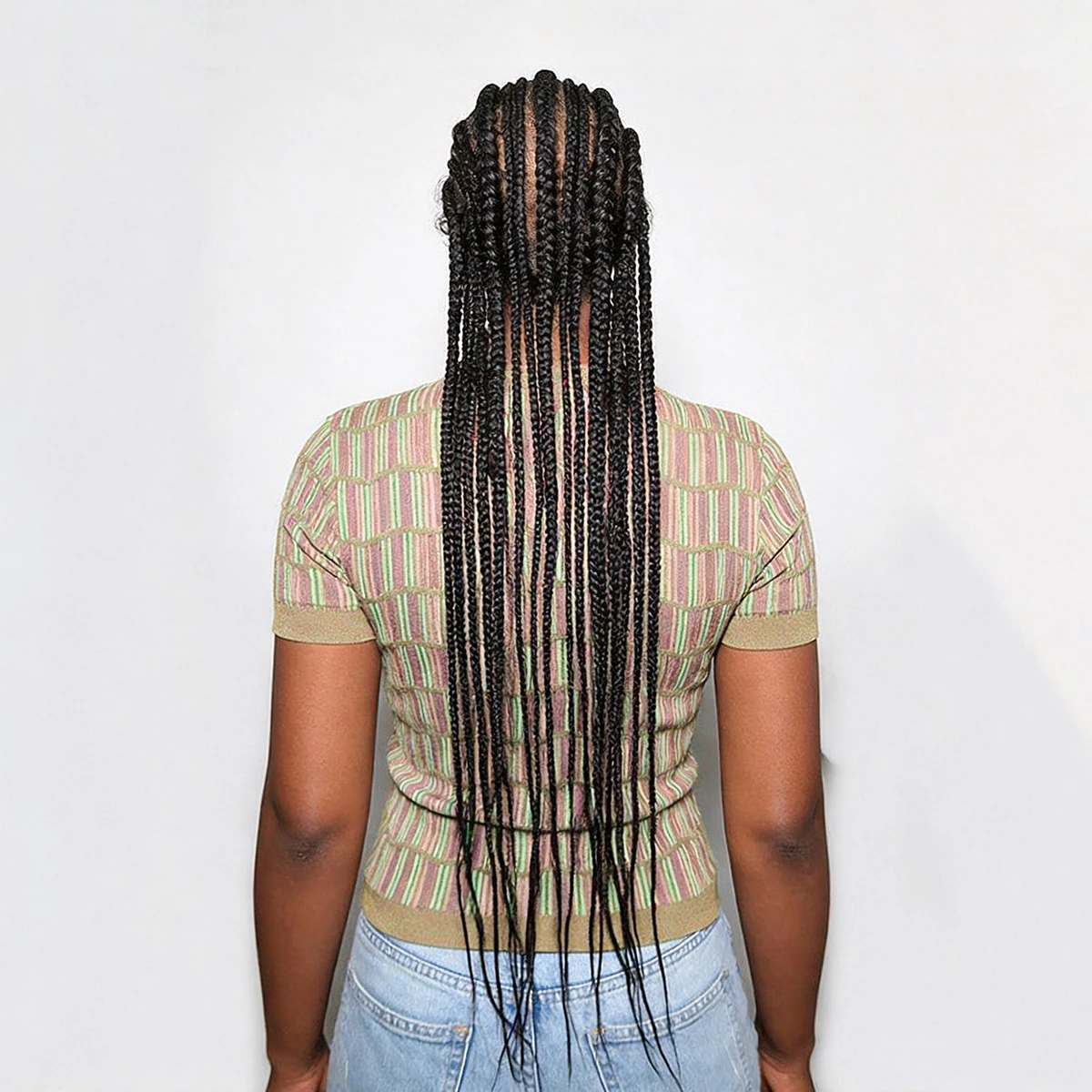 36 Zoll Vollspitzen-Transparen – Synthetic Braided Wigs For Black Women Bewertung und Preis