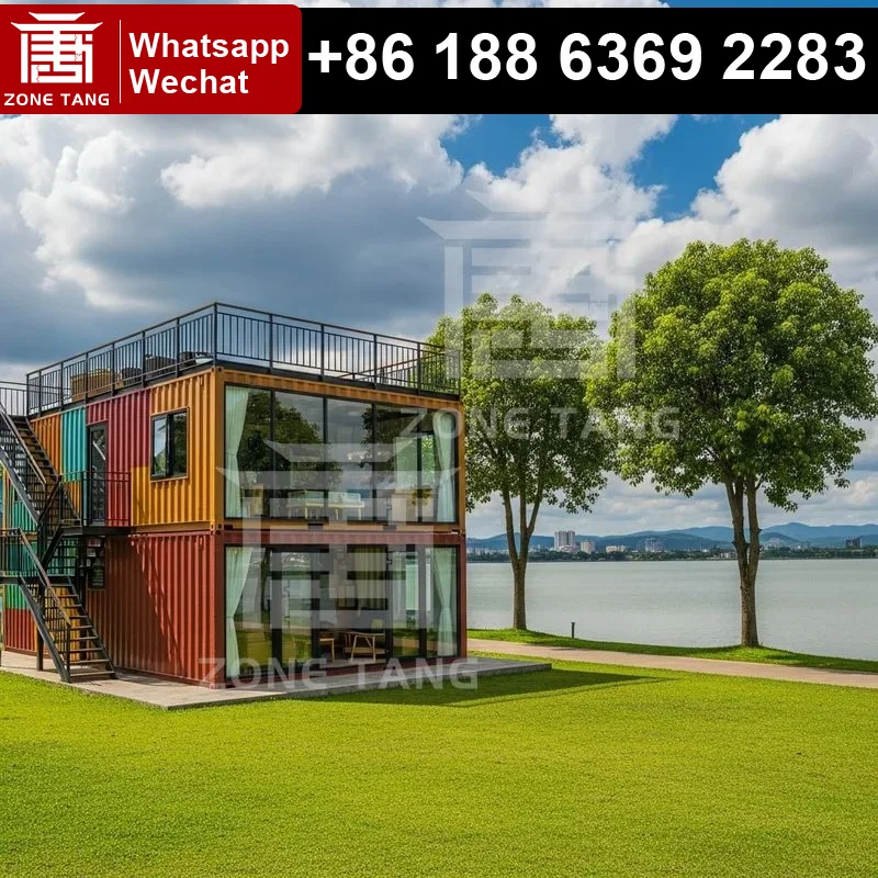 

Temporary Temporary School Bungalow Home Anti Rust Thermal Insulation Prefab Tiny Homes Flat Pack Home Rapid Assembly Ecological