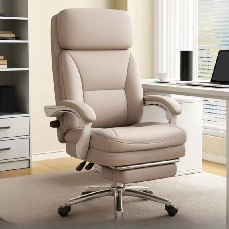 

Design Girls Office Chair Waterprouf Extension Study Ergonomic Office Chair Leather Executive Sillas Gamer Furniture Accessories