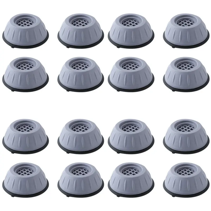 

Набор из 16 антивибрационных накладок-опор для мебели: бесшумные, противоскользящие, амортизирующие