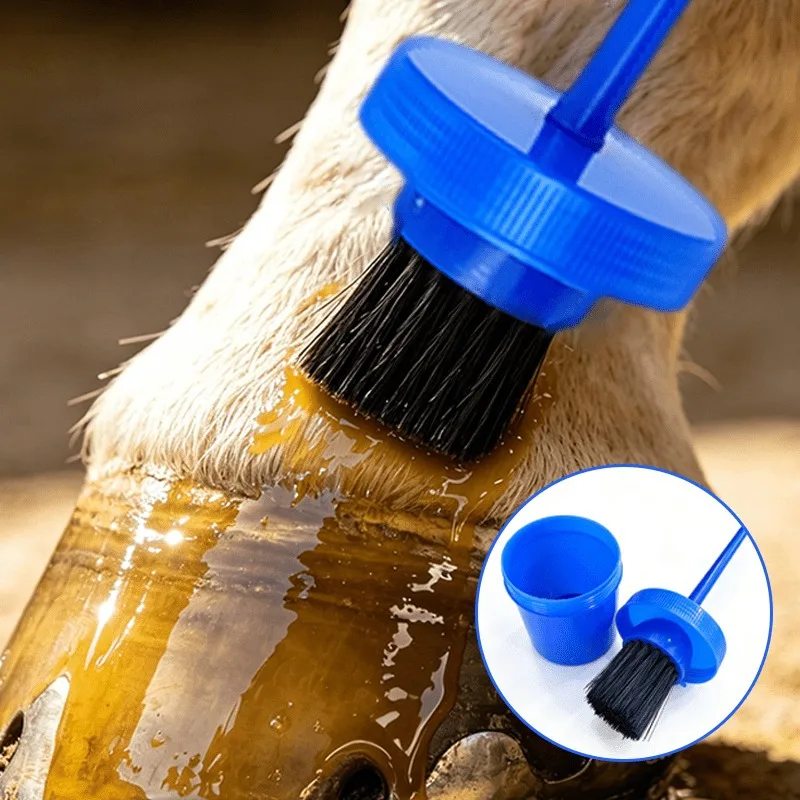 15pcs Horse Grooming Kit Folding Bucket Wash Brush Sweat Scraper Hoof Pick