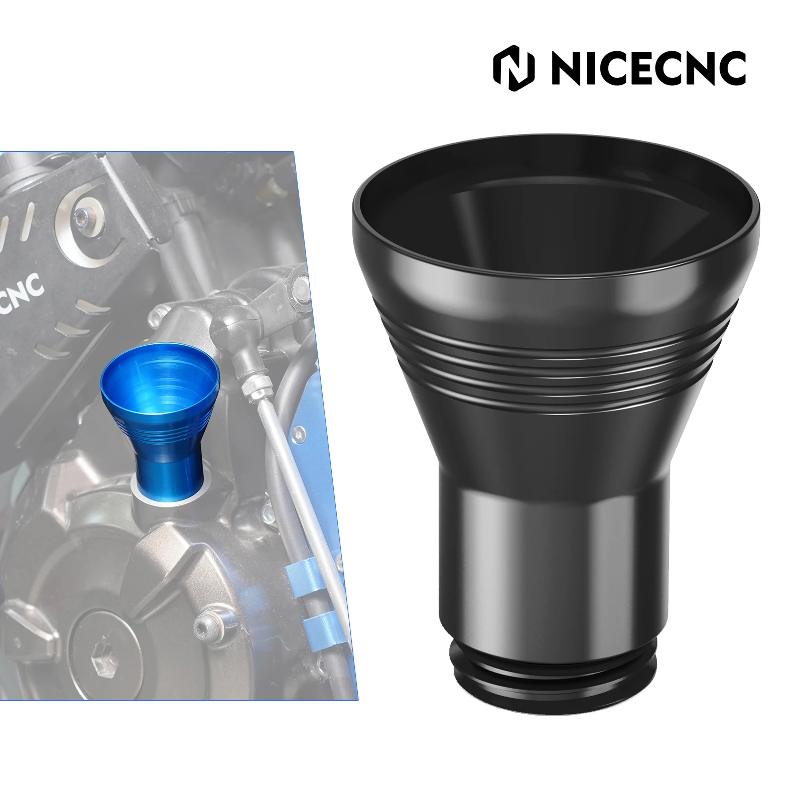 

Motorcycle Engine Oil Filler Funnel for Yamaha Tenere 700/Rally Edition XTZ700 2019 2020-2024 Tenere 700 WR 2022