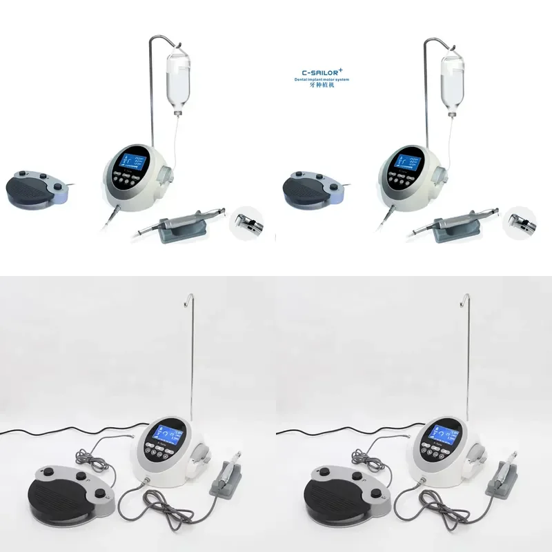 Professional Dental Implant Motor with LED Screen Programmable Torque Control Automatic Reversal for Implant Surgical Bone