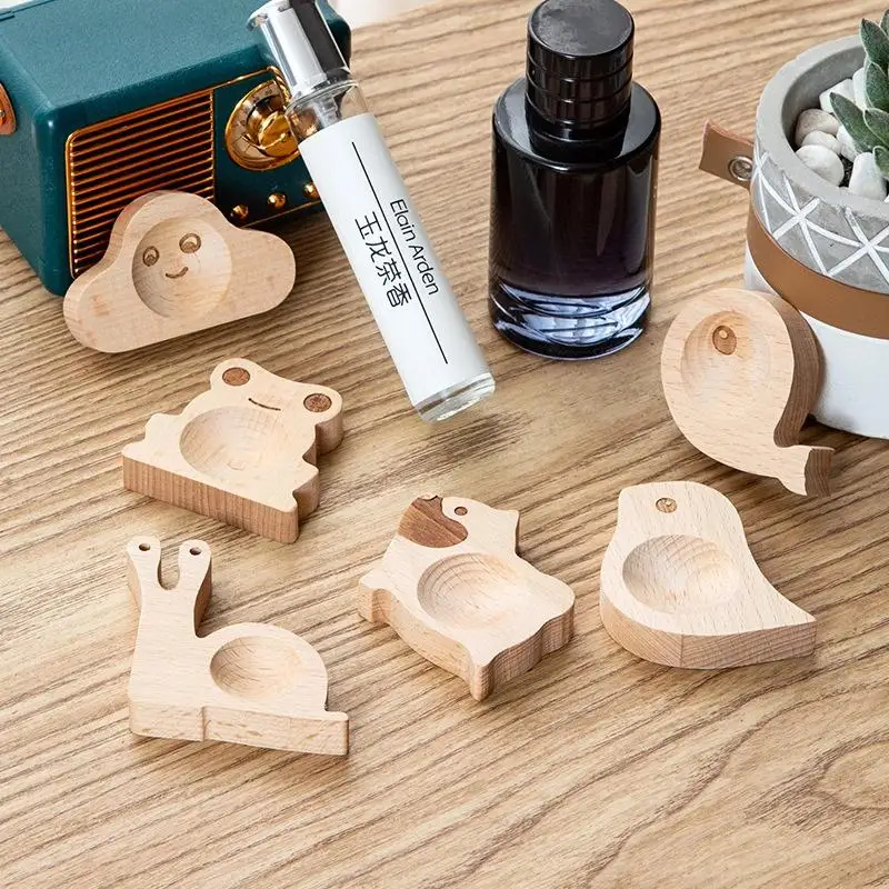 1 pz Diffusore Essenziale Legno Animale Aromaterapia Essenziale Camera Da Letto Meditazione Aroma Diffusore di Olio Diffusore di Olio Essenziale di Legno