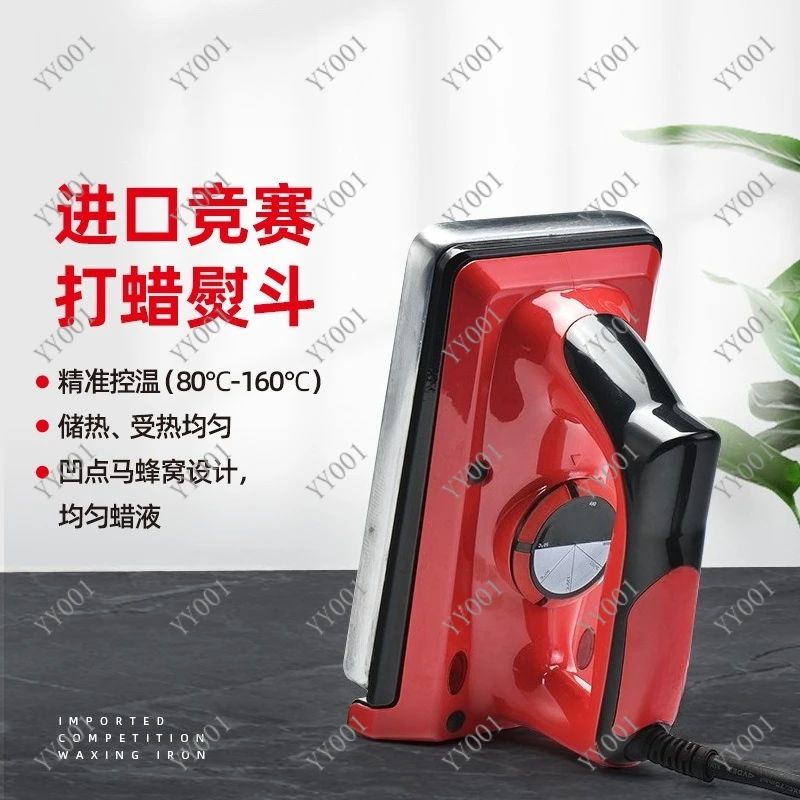 Ski Snowboard Maintenance Waxing Iron Precise Temperature Control Repair Tool