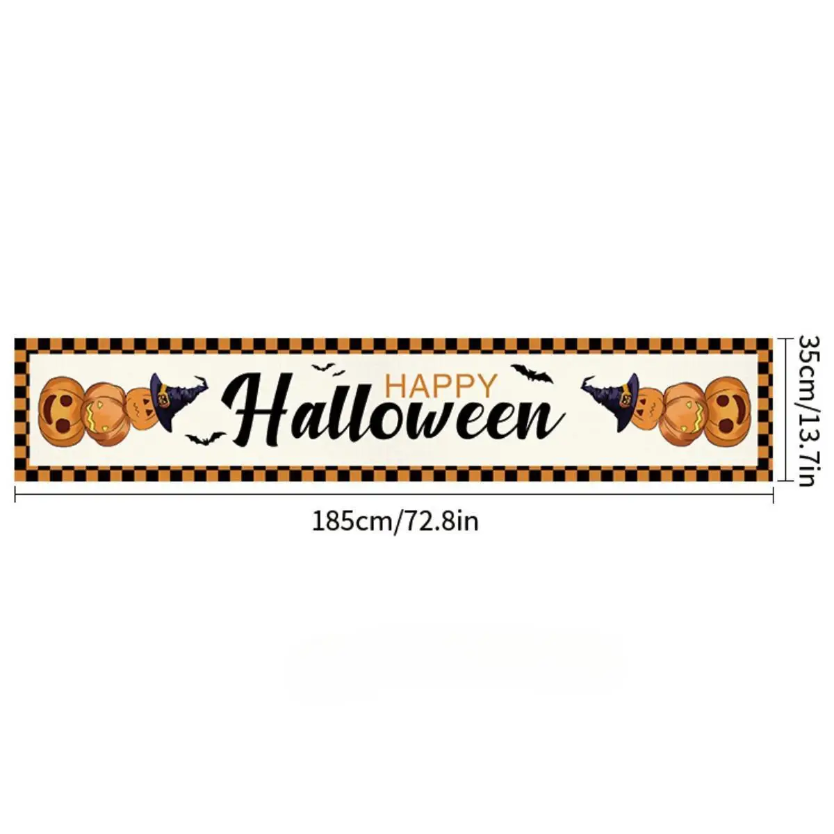 ハロウィンテーブルランナー、ダイニングルームテーブルカバー、ホームパーティーの装飾