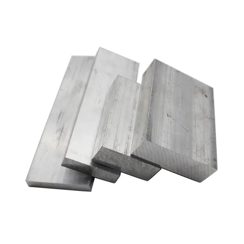 Aluminium Alloy 6061 T6 Rectangular Flat Bar Square Rod Plate Metal Strip Solid CNC Stock