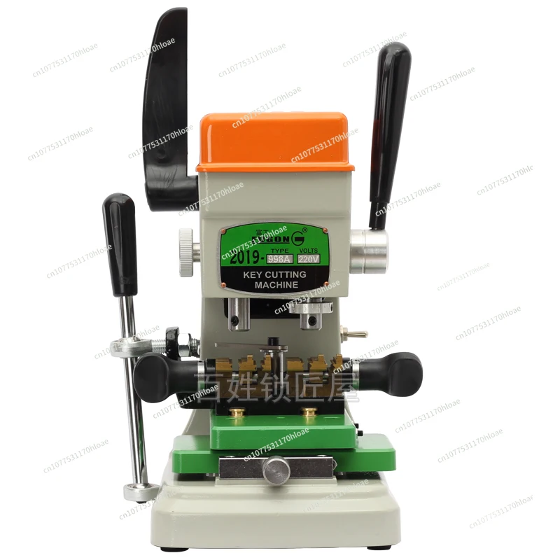 Key Distribution Machine Vertical Fugong 998a Drilling Pit Milling Groove Double Rod Car Multifunction Fixture Key Match Machine