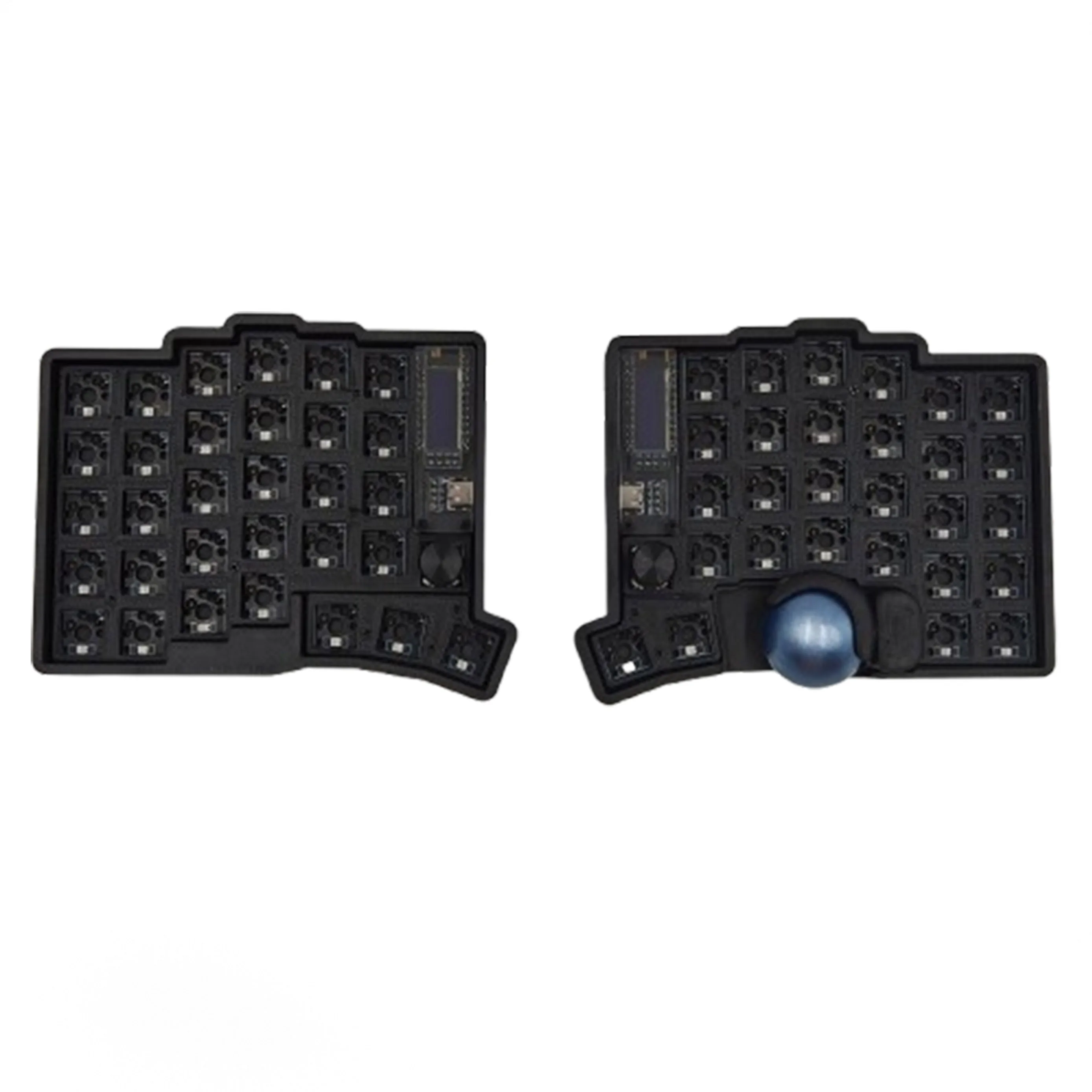 Trackball 39/44/47/59 Split Keyboard Kit RGB MX/Choc Switch
