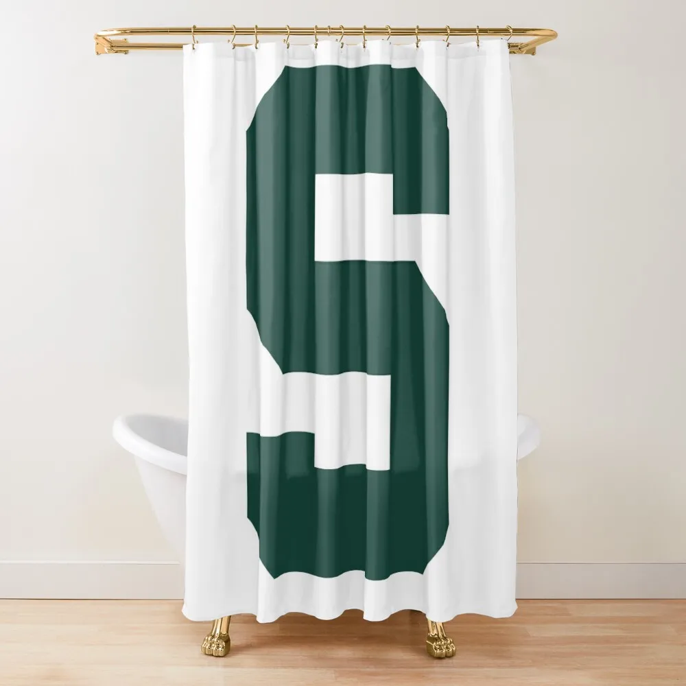 

The Michigan Spartans Shower Curtain Accessories For Shower And Services Bathroom Showers For Bathrooms Curtain