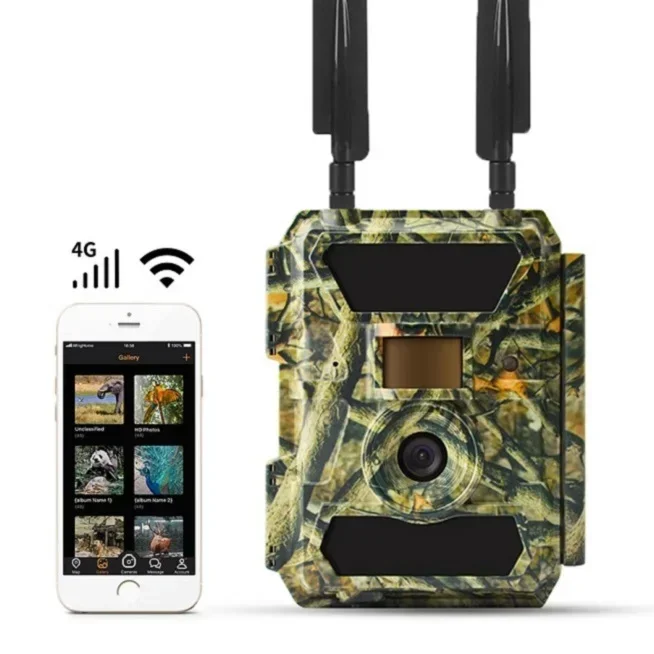 Night Vision Gprs GSM MMS FTP Wildlife Observe Hunter Camera Live 4g Trailcamera