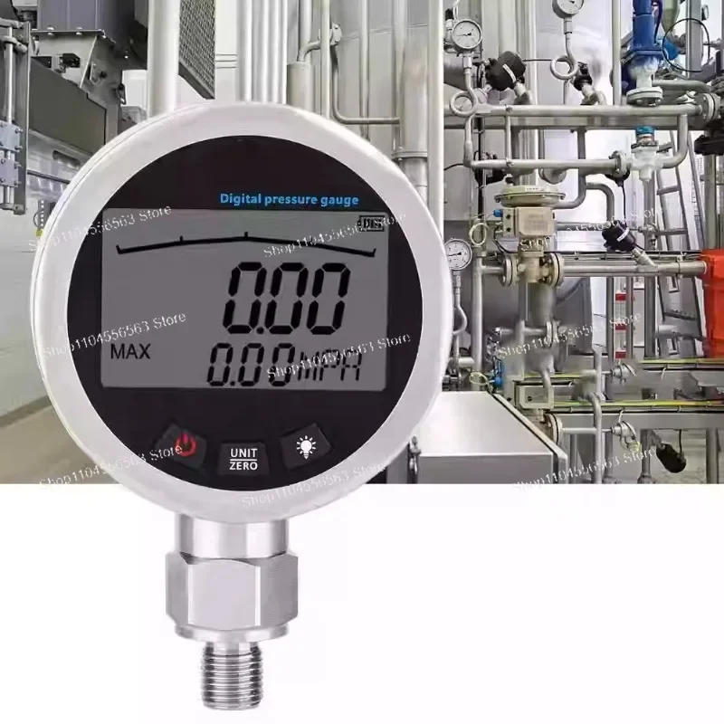 0-40MPa (5800psi) G1/4 Digital Manometer - Precision Hydraulic Pressure Gauge Tester