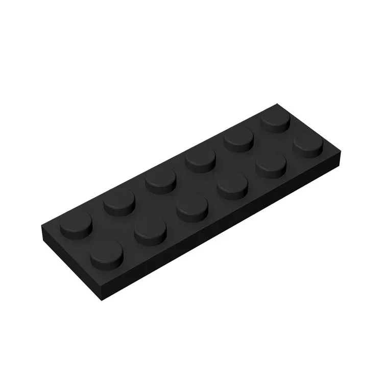 Gobricks GDS-512 Platte 2 x 6, kompatibel mit Lego 3795 Teile Kinder-DIY-Baustein, Partikelplatte zum Selbermachen