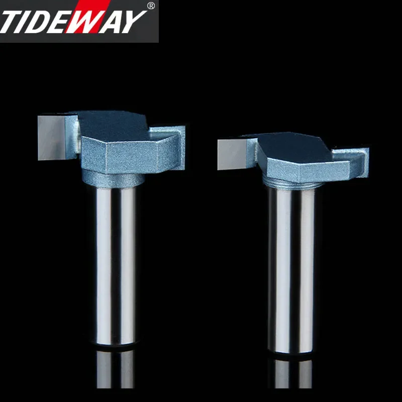 Tideway 산업용 등급 T형 슬롯 밀링 커터, T형 목공 라우터 비트, 트리밍 머신, 조각 보링 도구