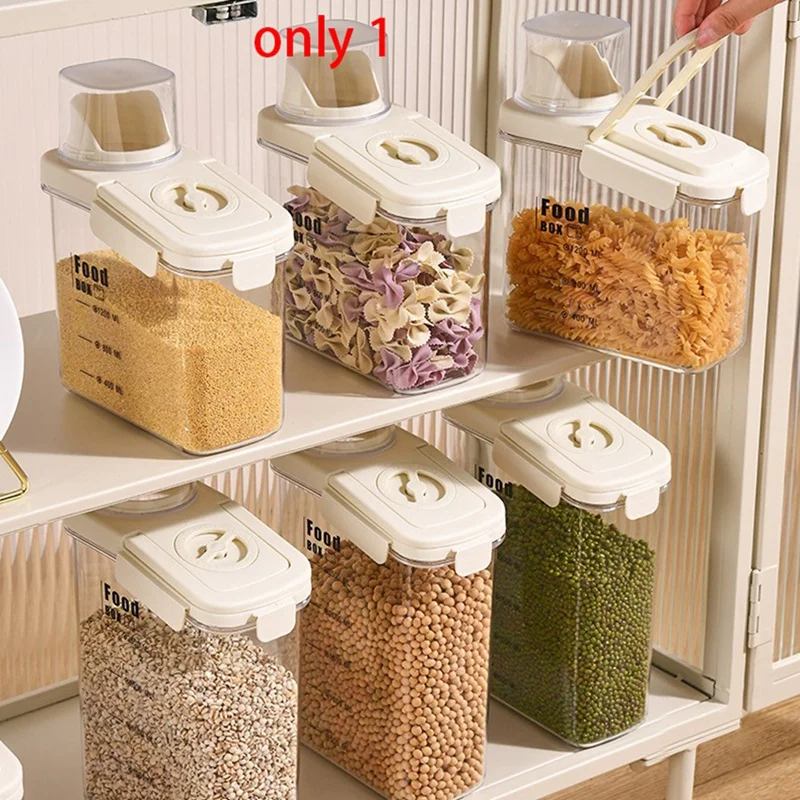 Sealed Coarse Grain Tank Household Kitchen Rice Storage Tank Insect-Proof Moisture-Proof Grain Storage Barrel