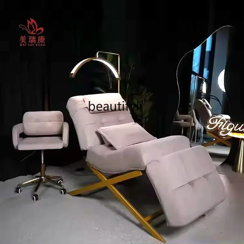 

smt7486 Eyelash Bed Facial Bed Face Washing Ear Cleaning Eyelash Tattoo Tattoo Beauty Salon Special Bed7486