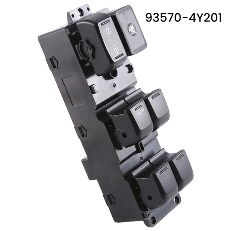 

Durable-For Kia RIO 2011-2015 Car Front Left Driver Side Master Power Window Switch 935704Y201 935704Y200