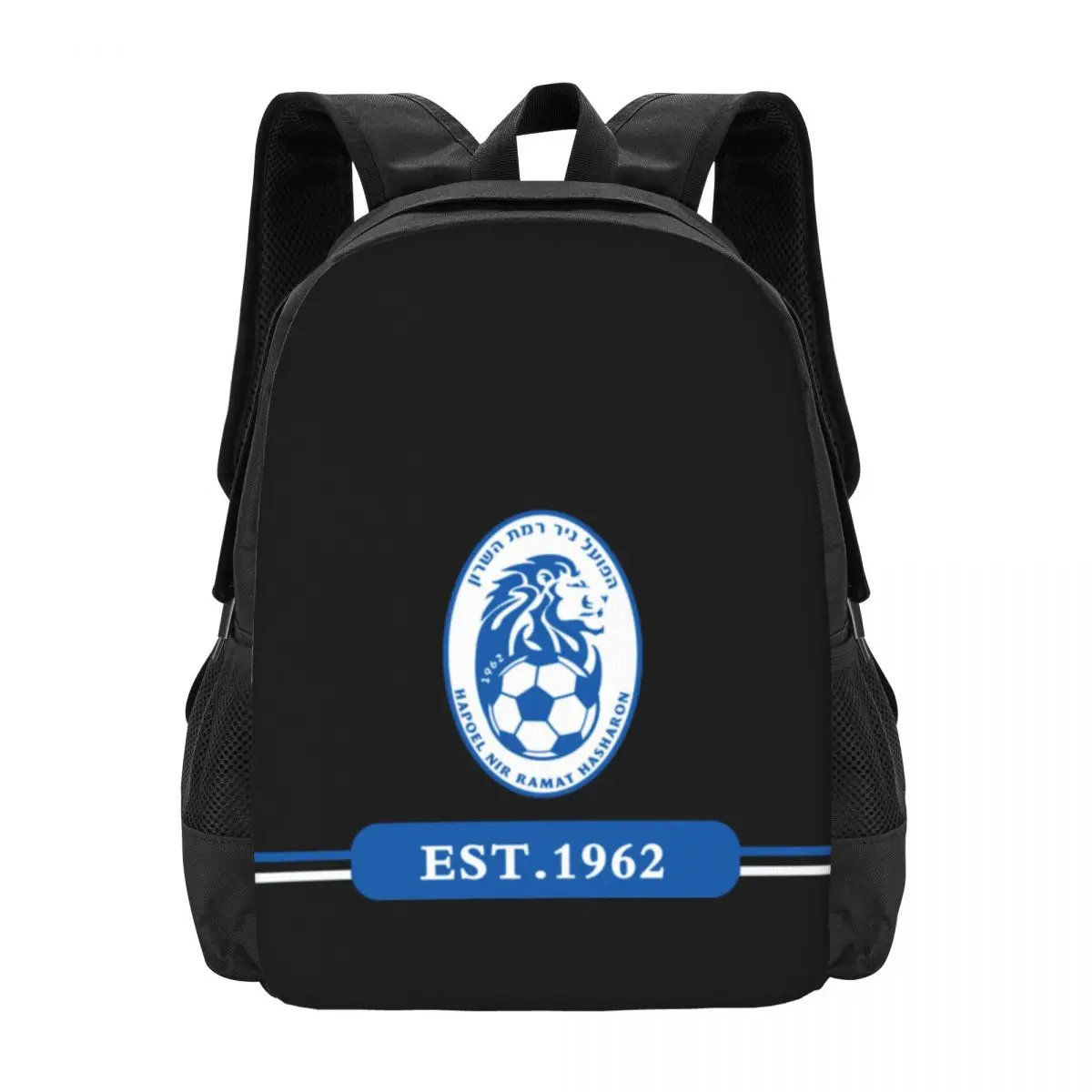 

Israel Hapoel Nir Ramat HaSharon Fc Travel Laptop Backpack Bookbag Casual Daypack College School Computer Bag for Women & Men