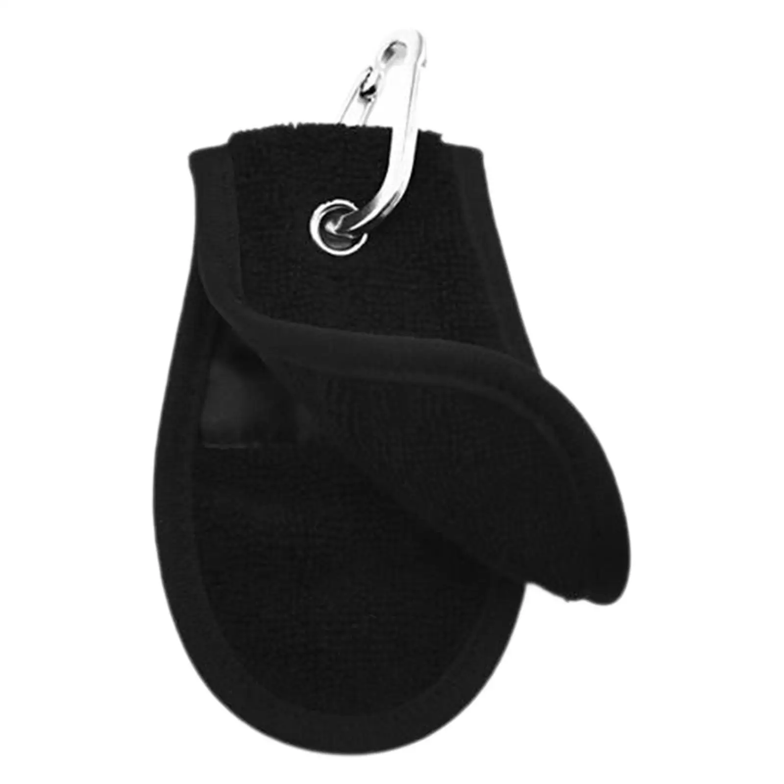 Golfbag Towel Golf Towel with Clip Water Absorption Wiping Cloth Strong Hold to Golf Bags, Carts & Clubs Golf Ball Cleaner