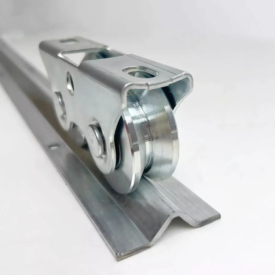 50mm Sliding Door Courtyard Track Roller Gate V Pulley Window Wire Rope Double Wheel - view 3