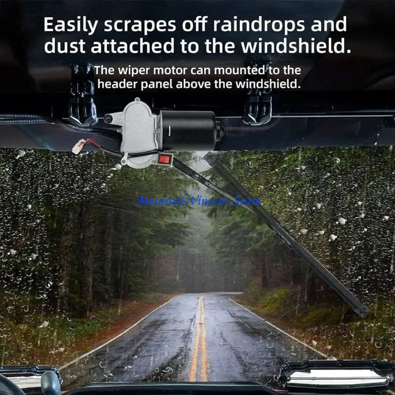 A70F Professionelles Wischerset für 800 900 1000 raue Wetterbedingungen, Stunden Lebensdauer – Detail 2
